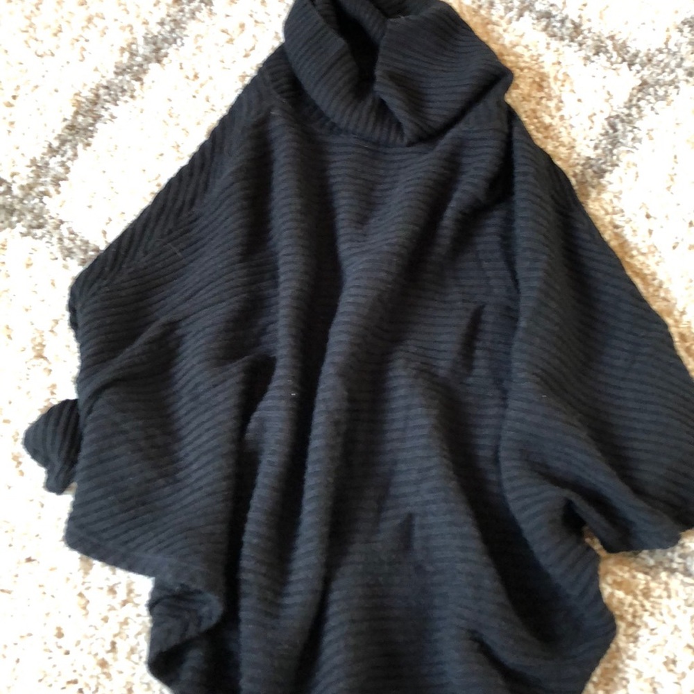 Black poncho